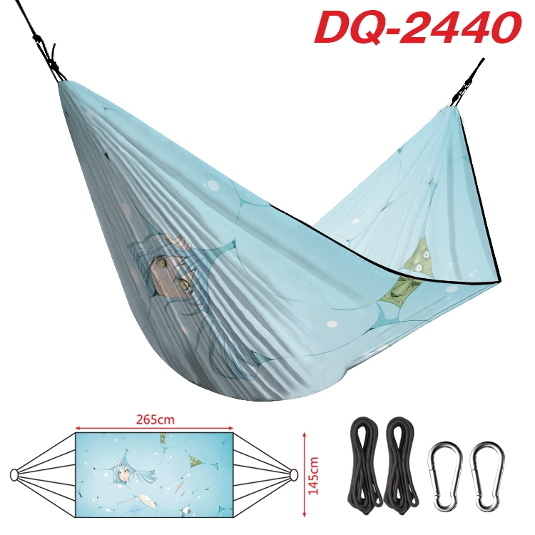 That Time I Got Slim Outdoor full color watermark printing hammock 265x145cm DQ-2440