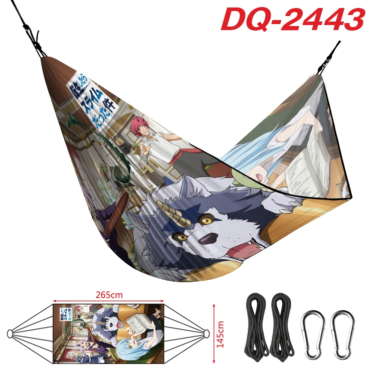 That Time I Got Slim Outdoor full color watermark printing hammock 265x145cm DQ-2443