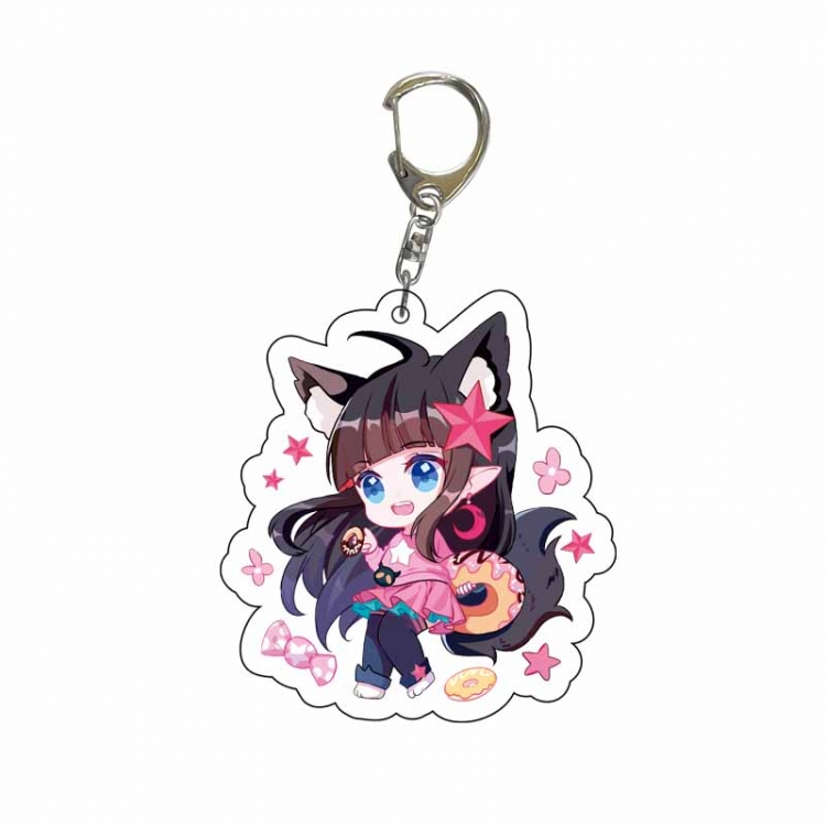 AOTU Anime Acrylic Keychain Charm price for 5 pcs 5294