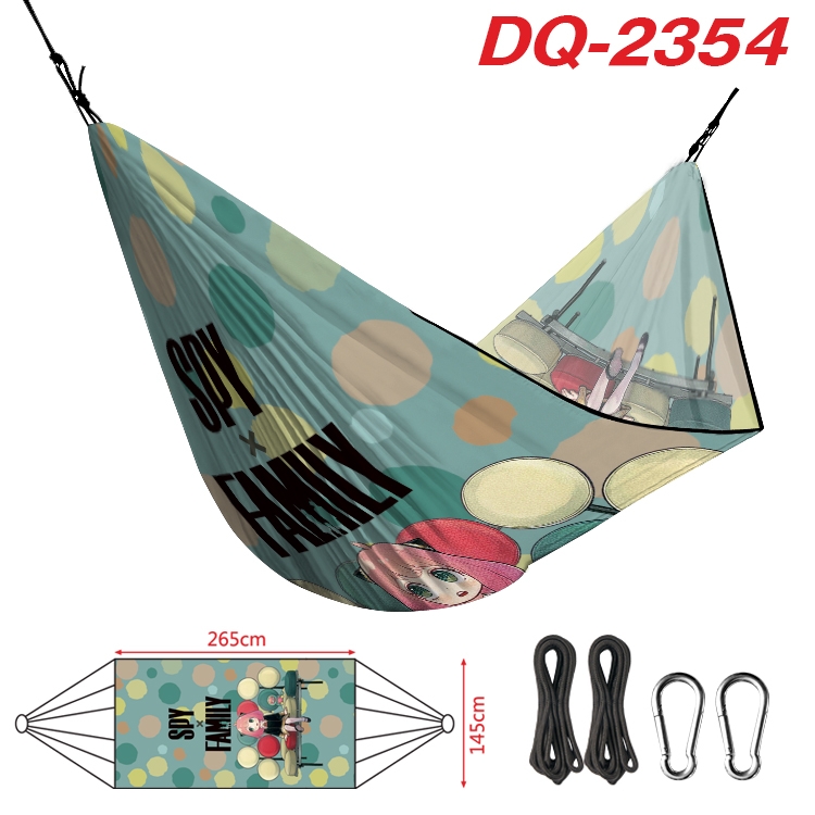 SPY×FAMILY Outdoor full color watermark printing hammock 265x145cm DQ-2354