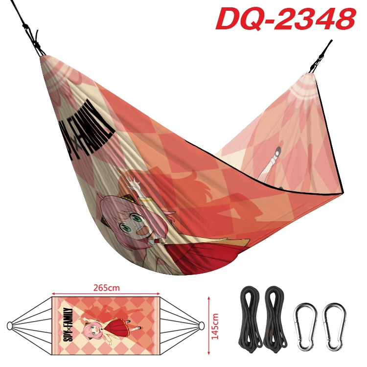 SPY×FAMILY Outdoor full color watermark printing hammock 265x145cm DQ-2348