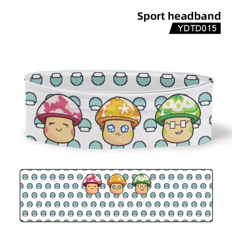 Super Mario Anime peripheral sports headband YDTD015