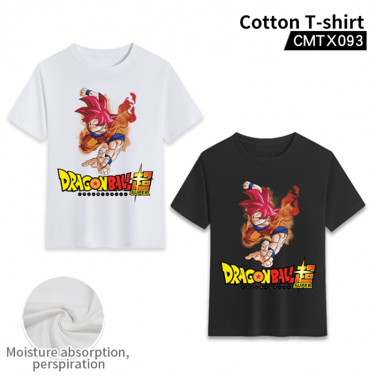 DRAGON BALL Anime cotton T-shirt from XS  to 3XL can be customized CMTX093