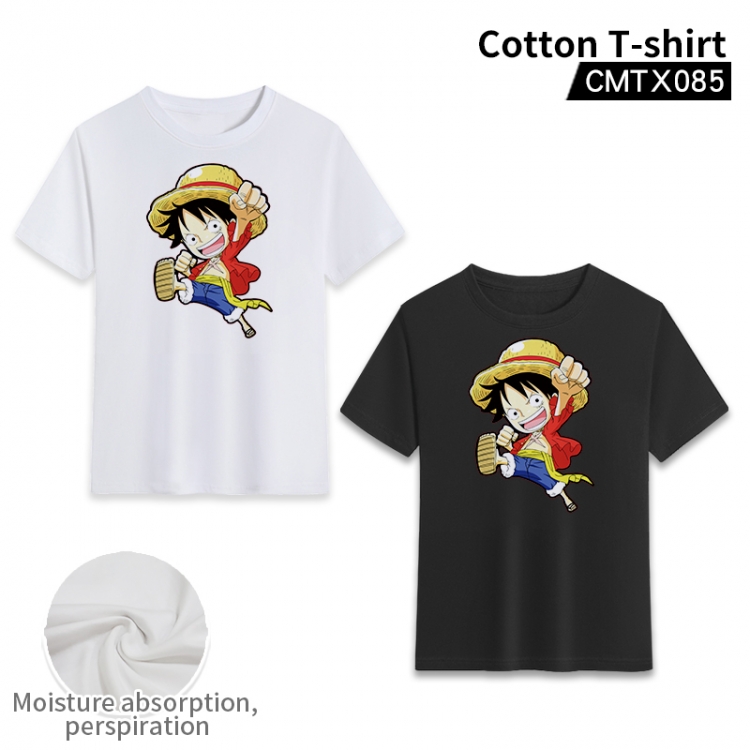 One Piece Anime cotton T-shirt from XS  to 3XL can be customized CMTX085