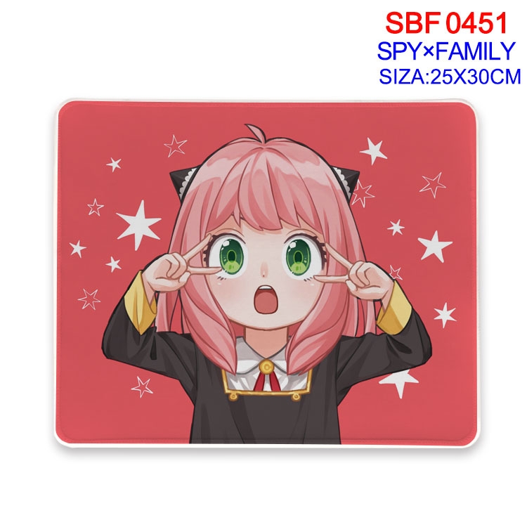 SPY×FAMILY Anime peripheral edge lock mouse pad 25X30cm SBF-451