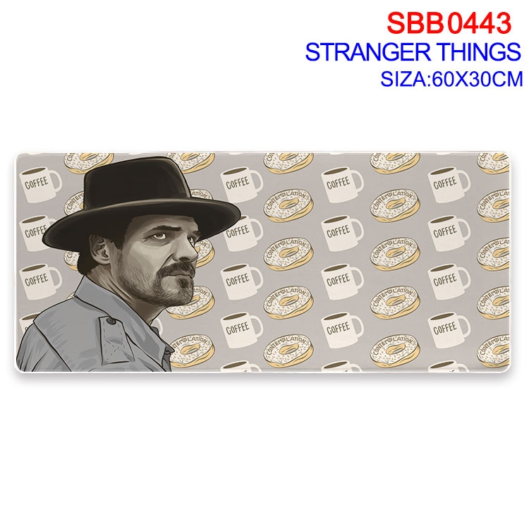 Stranger Things Anime peripheral edge lock mouse pad 60X30cm  SBB-443