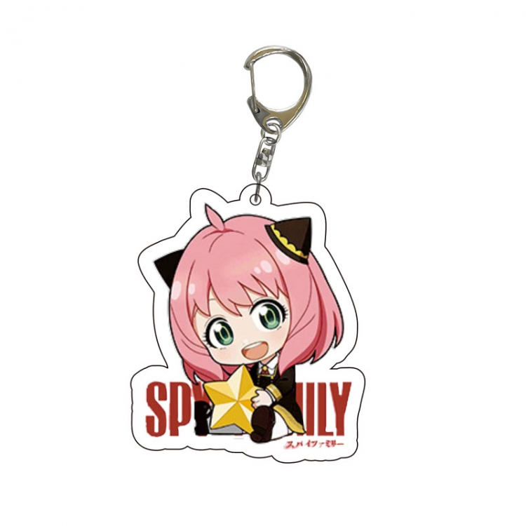 SPY×FAMILY Anime acrylic Key Chain  price for 5 pcs 8598