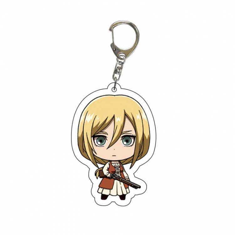 Shingeki no Kyojin Anime acrylic Key Chain price for 5 pcs 8573