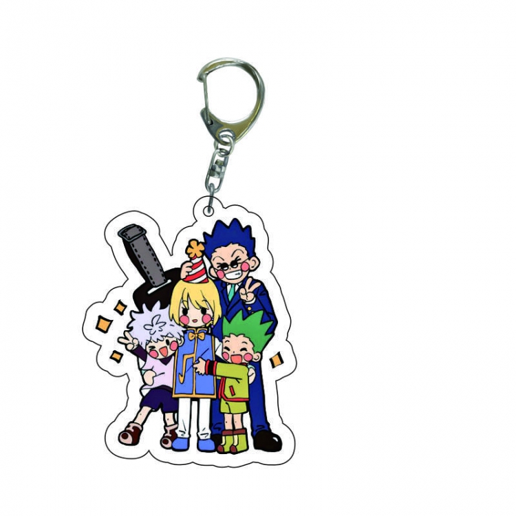 HunterXHunter Anime acrylic Key Chain price for 5 pcs   8709