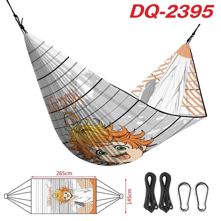The Promised Neverla Outdoor full color watermark printing hammock 265x145cm DQ-2395