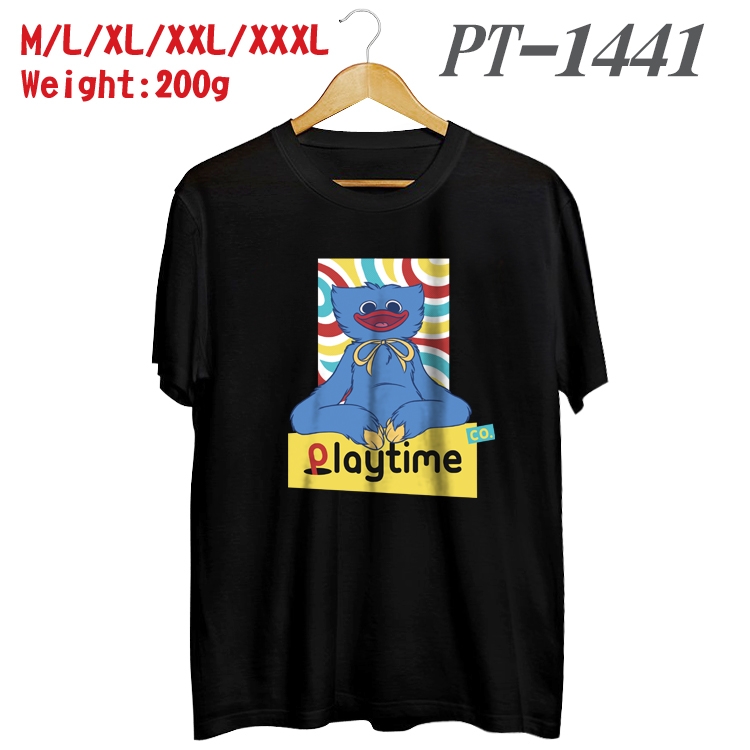 poppy playtime Anime Cotton Color Book Print Short Sleeve T-Shirt from M to 3XL  PT1441