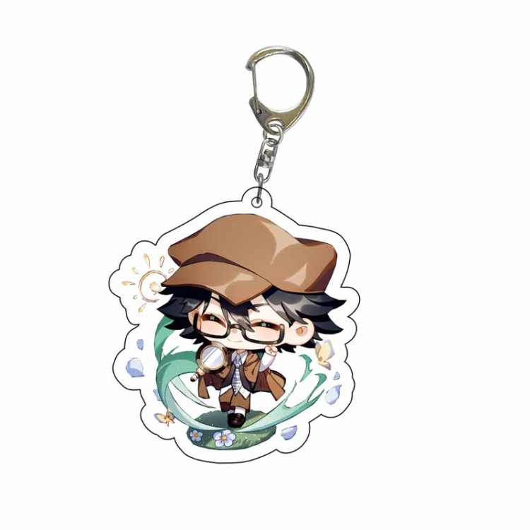 Bungo Stray Dogs Anime Acrylic Keychain Charm price for 5 pcs 8413