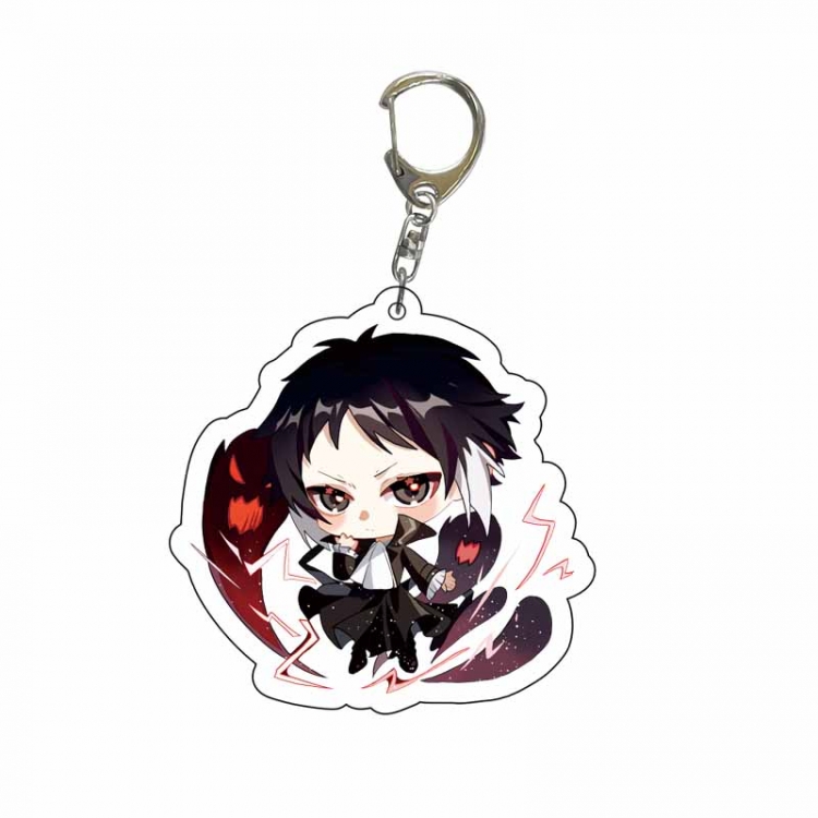 Bungo Stray Dogs Anime Acrylic Keychain Charm price for 5 pcs  8414