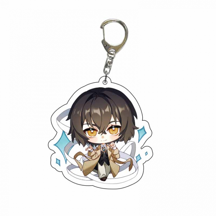 Bungo Stray Dogs Anime Acrylic Keychain Charm price for 5 pcs 8410