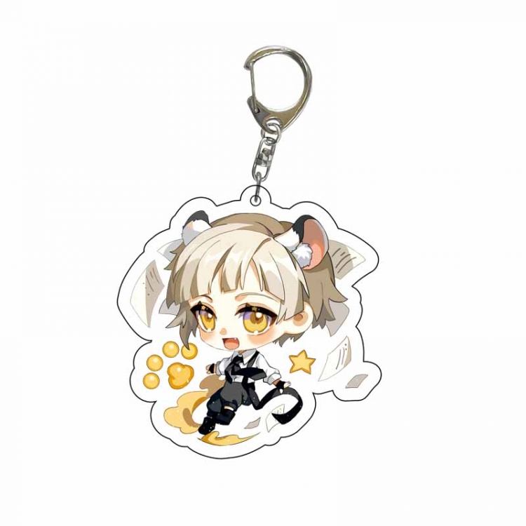 Bungo Stray Dogs Anime Acrylic Keychain Charm price for 5 pcs 8412