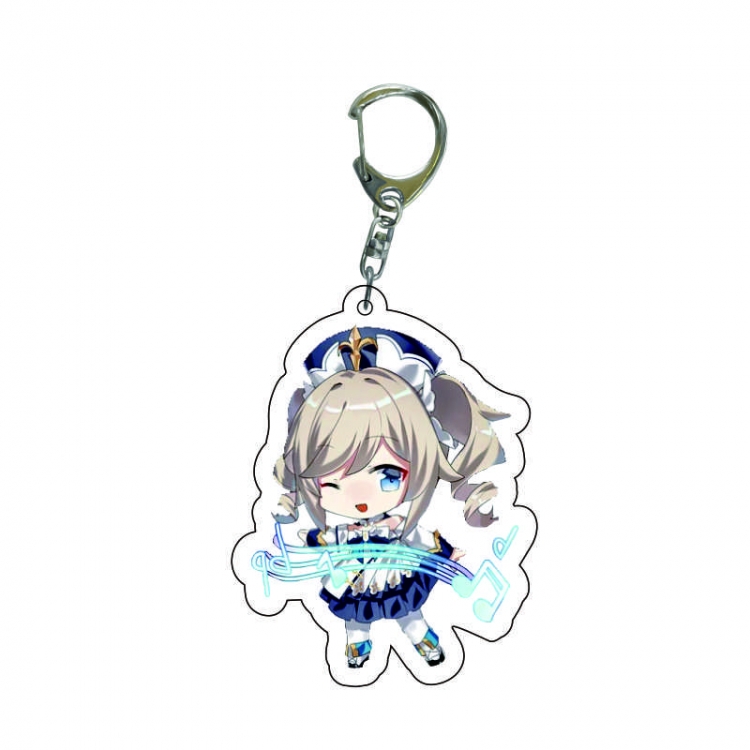 Genshin Impact Anime acrylic Key Chain  price for 5 pcs 8735