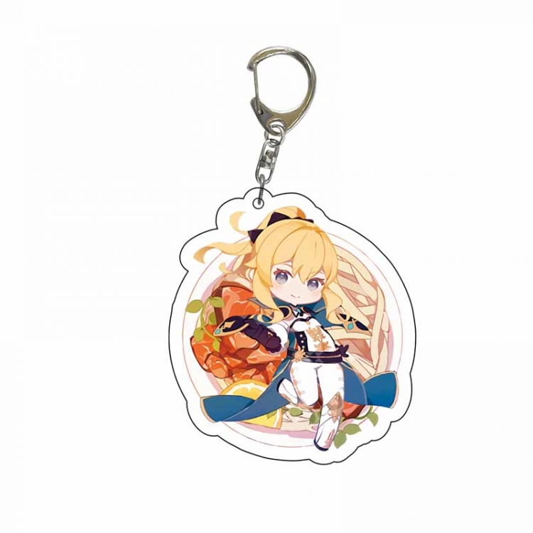 Genshin Impact Anime acrylic Key Chain  price for 5 pcs  8850