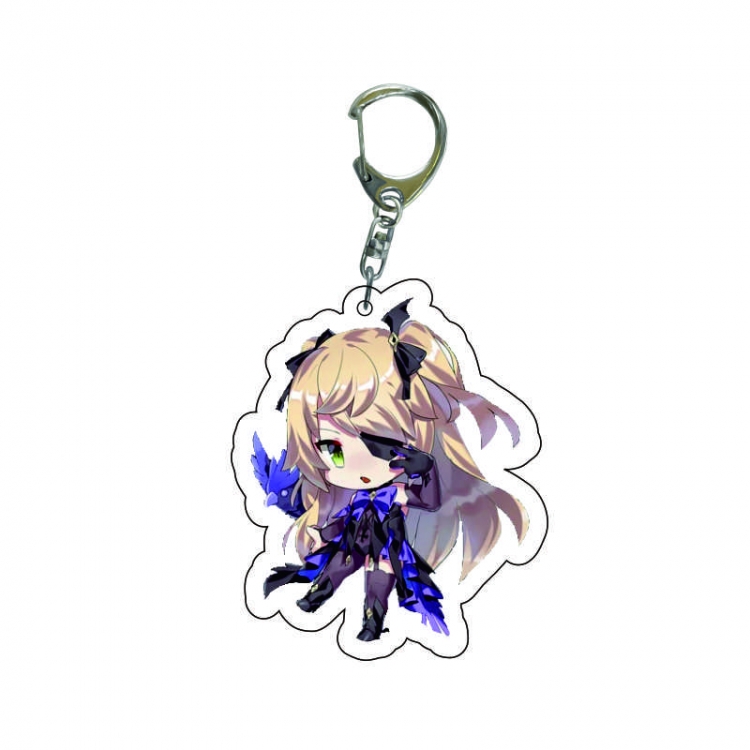 Genshin Impact Anime acrylic Key Chain  price for 5 pcs  8740