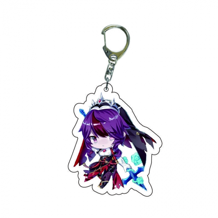 Genshin Impact Anime acrylic Key Chain  price for 5 pcs 8736