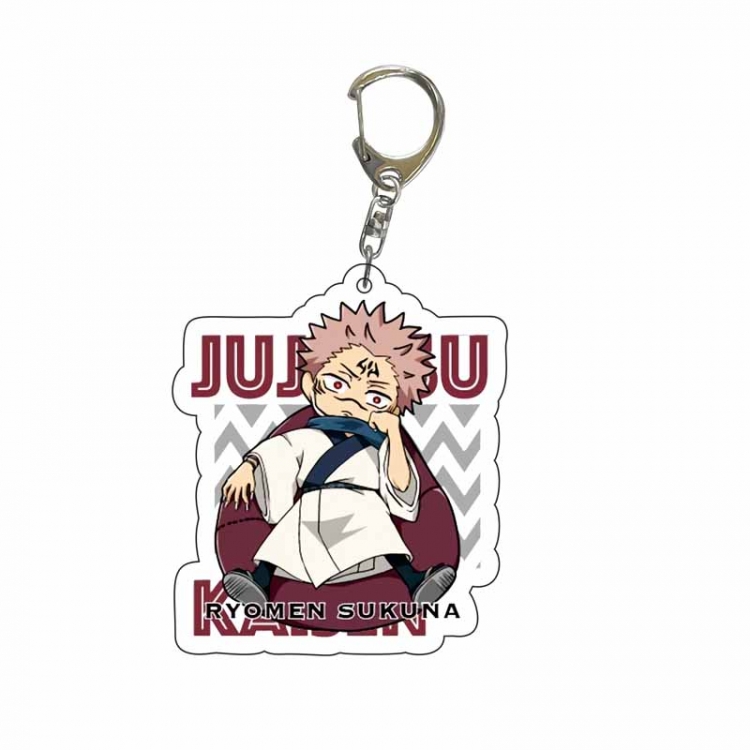 Jujutsu Kaisen Anime acrylic Key Chain price for 5 pcs 8862