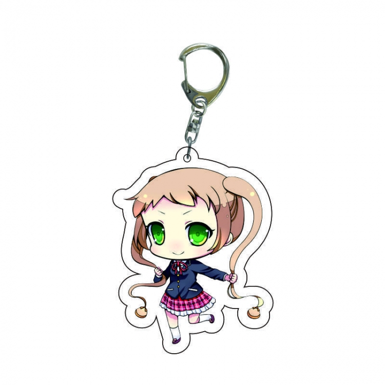 Second disease Anime acrylic Key Chain  price for 5 pcs 8816