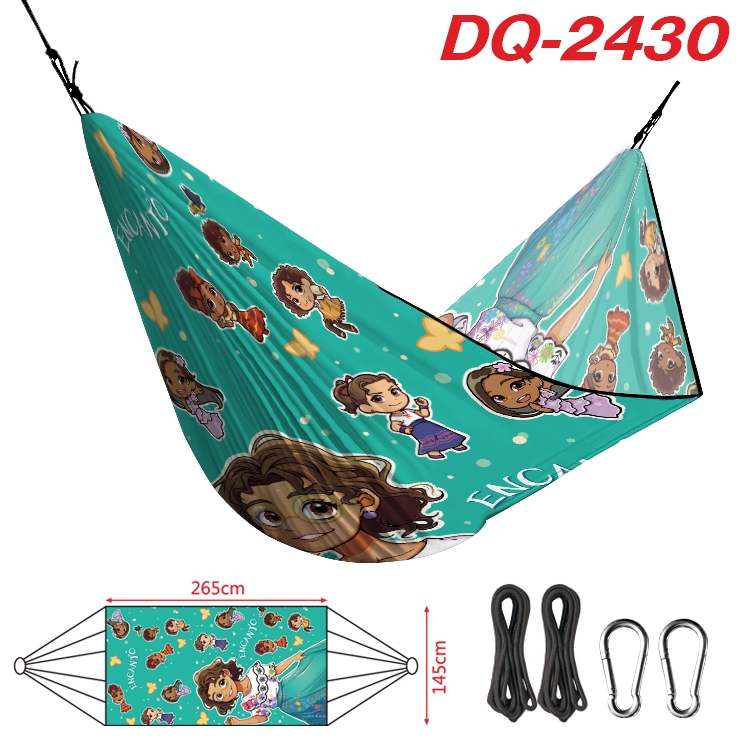 full house of magic Outdoor full color watermark printing hammock 265x145cm DQ-2430