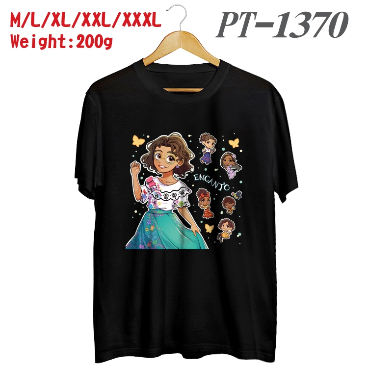 full house of magic Anime Cotton Color Book Print Short Sleeve T-Shirt from M to 3XL PT1370