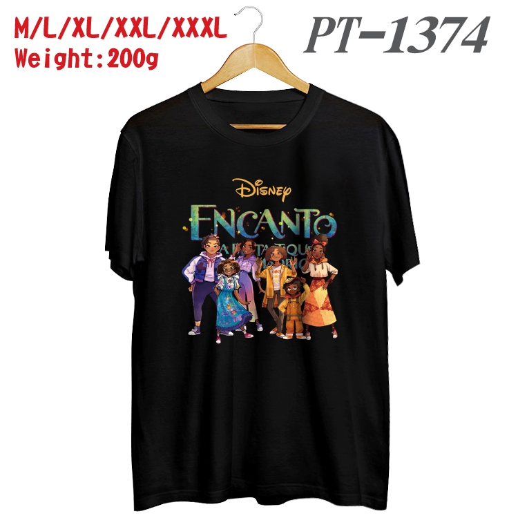 full house of magic Anime Cotton Color Book Print Short Sleeve T-Shirt from M to 3XL PT1374