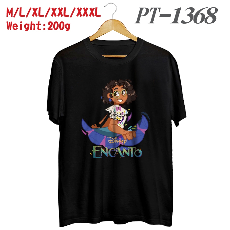 full house of magic Anime Cotton Color Book Print Short Sleeve T-Shirt from M to 3XL PT1368