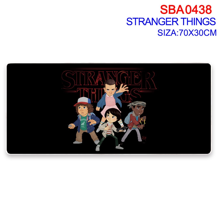 Stranger Things Anime peripheral edge lock mouse pad 70X30cm  SBA-438