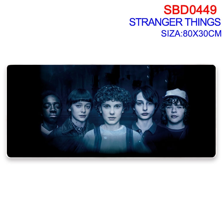 Stranger Things Anime peripheral edge lock mouse pad 80X30cm SBD-449