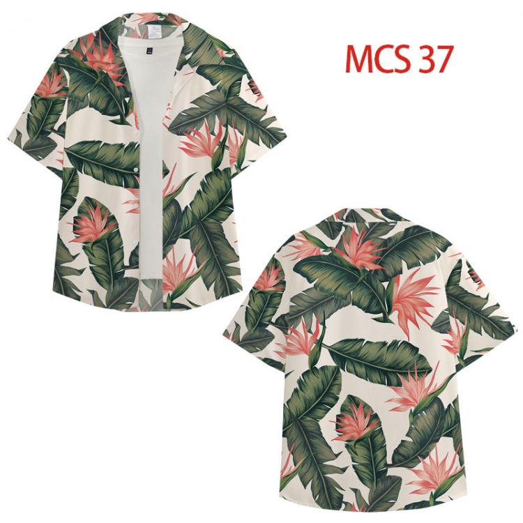popularize peripheral full color short-sleeved shirt from XS to 4XL MCS 37