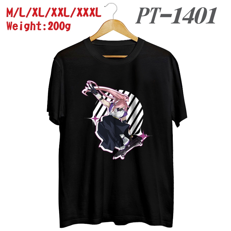 SK∞ Anime Cotton Color Book Print Short Sleeve T-Shirt from M to 3XL PT1401