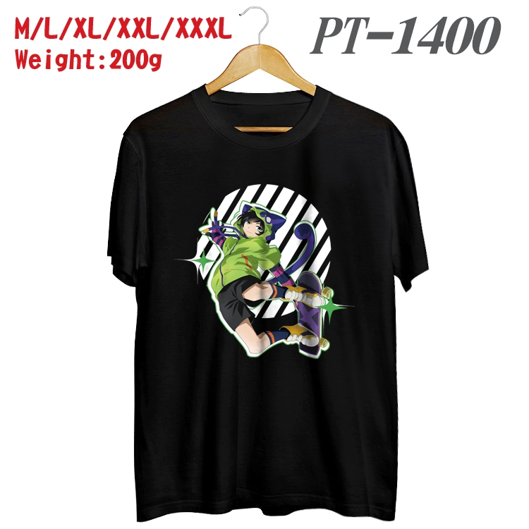 SK∞ Anime Cotton Color Book Print Short Sleeve T-Shirt from M to 3XL PT1400