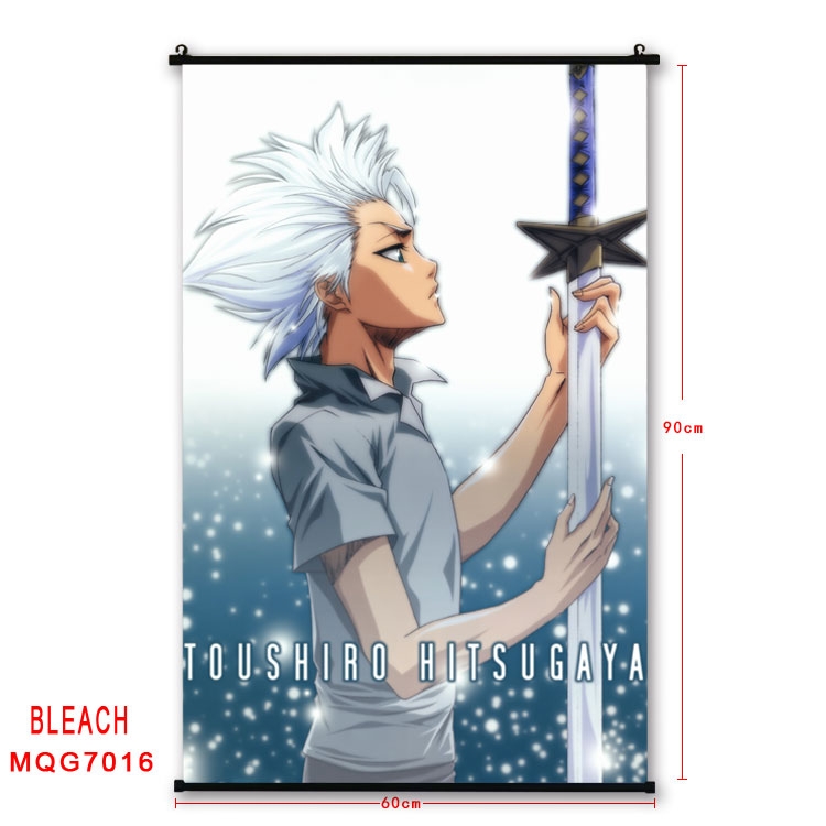 Bleach Anime black Plastic rod Cloth painting Wall Scroll 60X90CM  MQG-7016