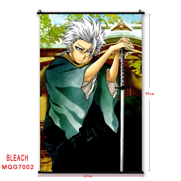 Bleach Anime black Plastic rod Cloth painting Wall Scroll 60X90CM  MQG-7002