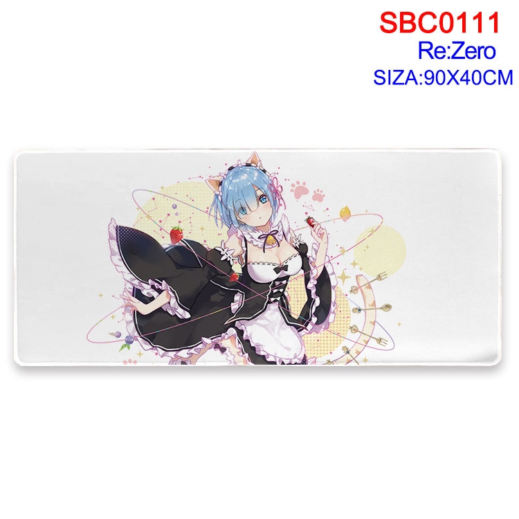 Re:Zero kara Hajimeru Isekai Seikatsu Anime peripheral edge lock mouse pad 40X90X0.3CM SBC-111