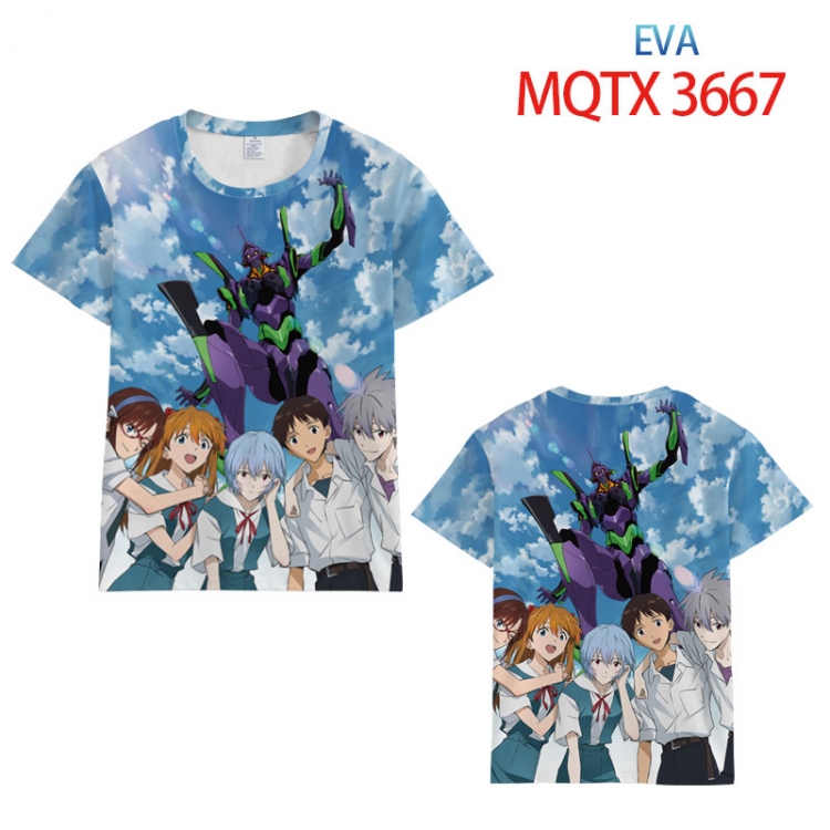 EVA full color printed short-sleeved T-shirt from 2XS to 5XL  MQTX-3667