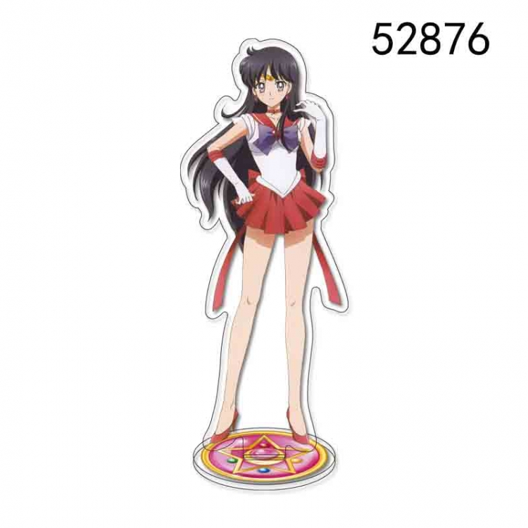 sailormoon Anime characters acrylic Standing Plates Keychain 15CM 52876