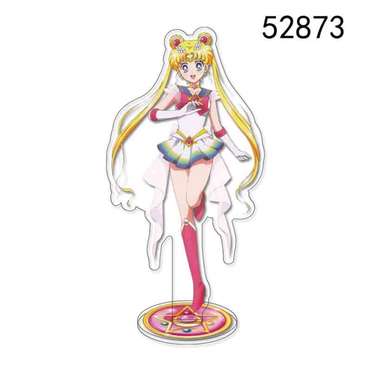 sailormoon Anime characters acrylic Standing Plates Keychain 15CM 52873
