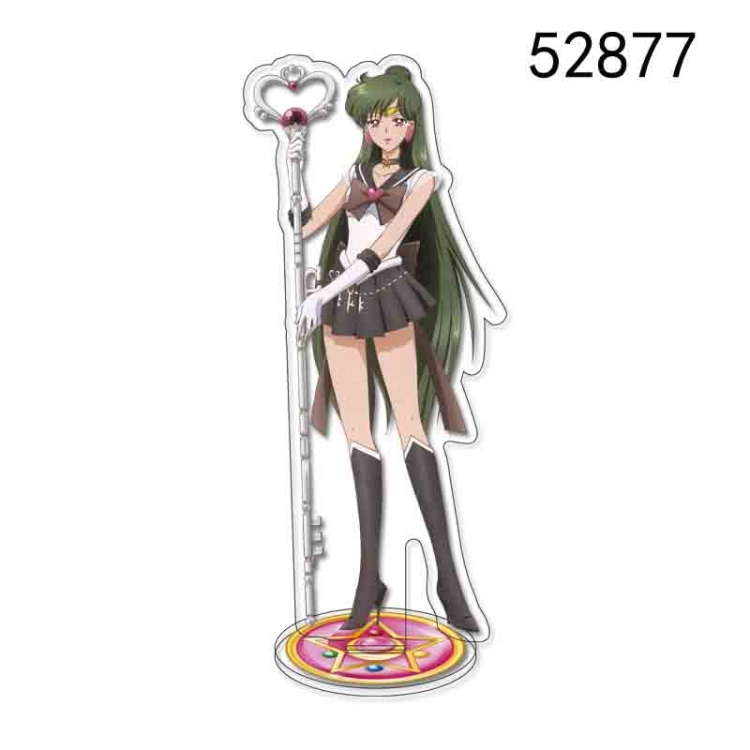 sailormoon Anime characters acrylic Standing Plates Keychain 15CM 52877