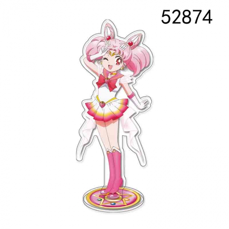 sailormoon Anime characters acrylic Standing Plates Keychain 15CM 52874