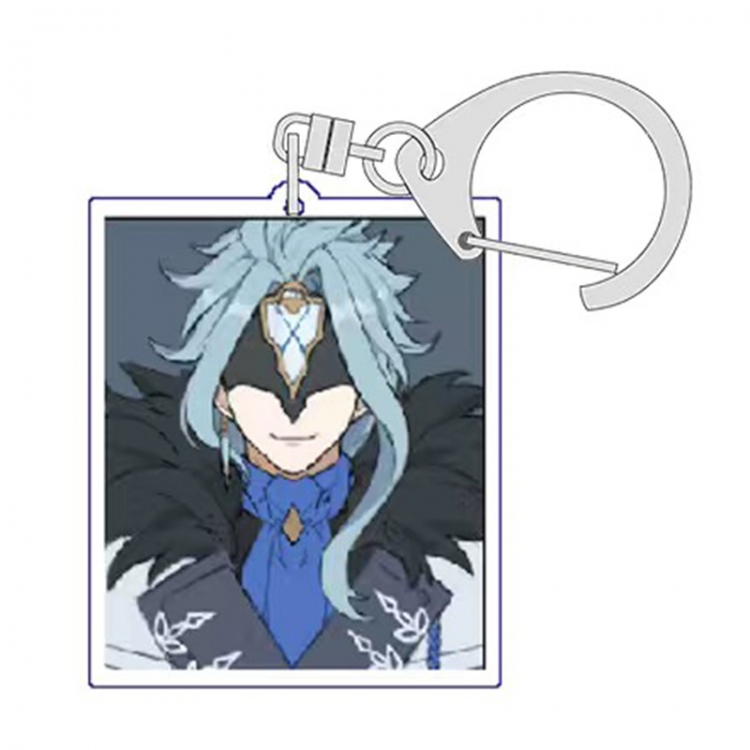 Genshin Impact Anime Acrylic Keychain Charm price for 5 pcs 12779