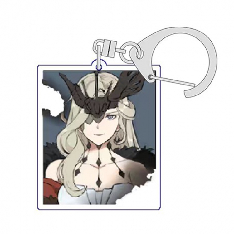 Genshin Impact Anime Acrylic Keychain Charm price for 5 pcs 12783