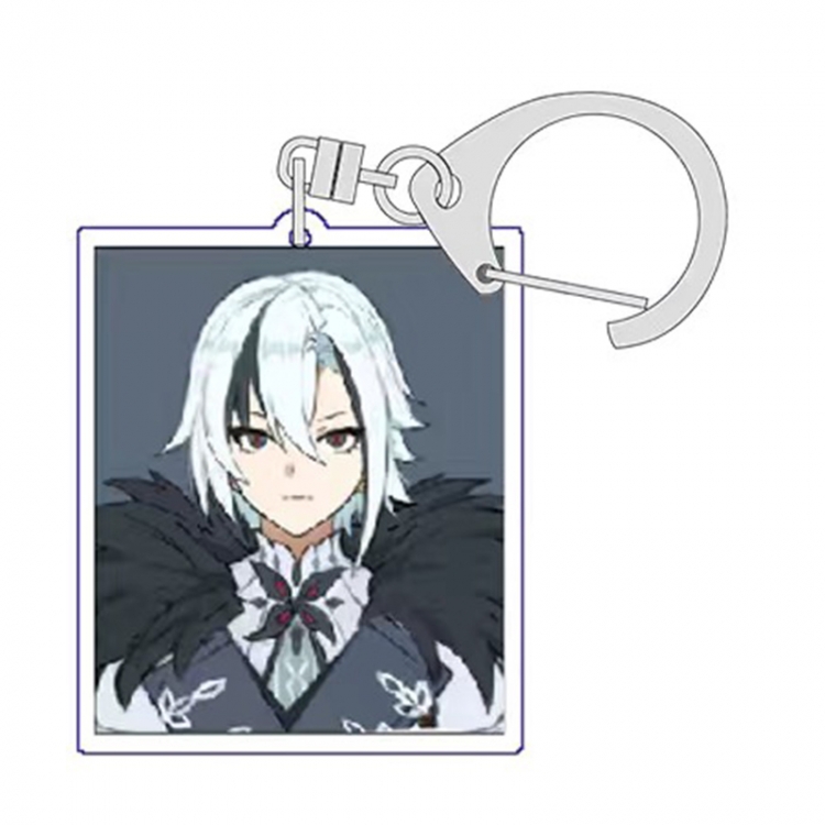 Genshin Impact Anime Acrylic Keychain Charm price for 5 pcs 12776