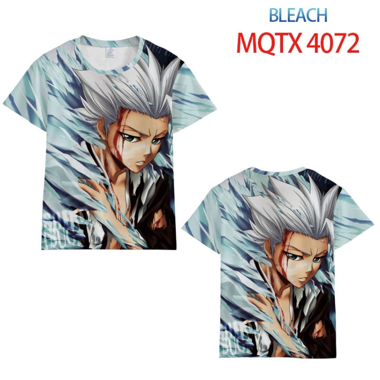 Bleach full color printed short-sleeved T-shirt from 2XS to 5XL MQTX-4072