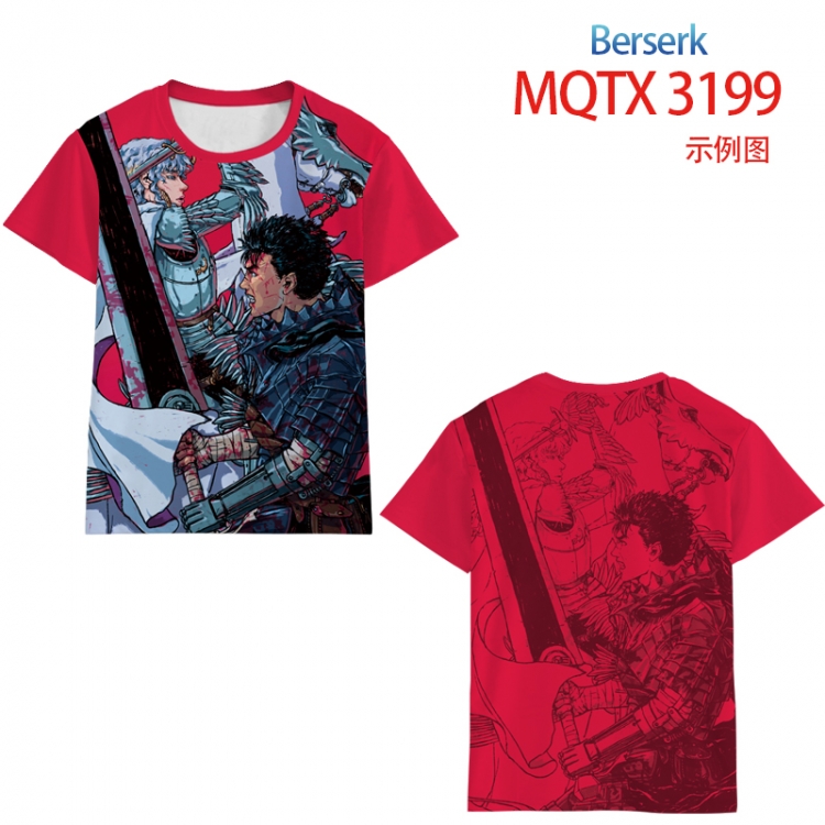 Bleach full color printed short-sleeved T-shirt from 2XS to 5XL MQTX 3199