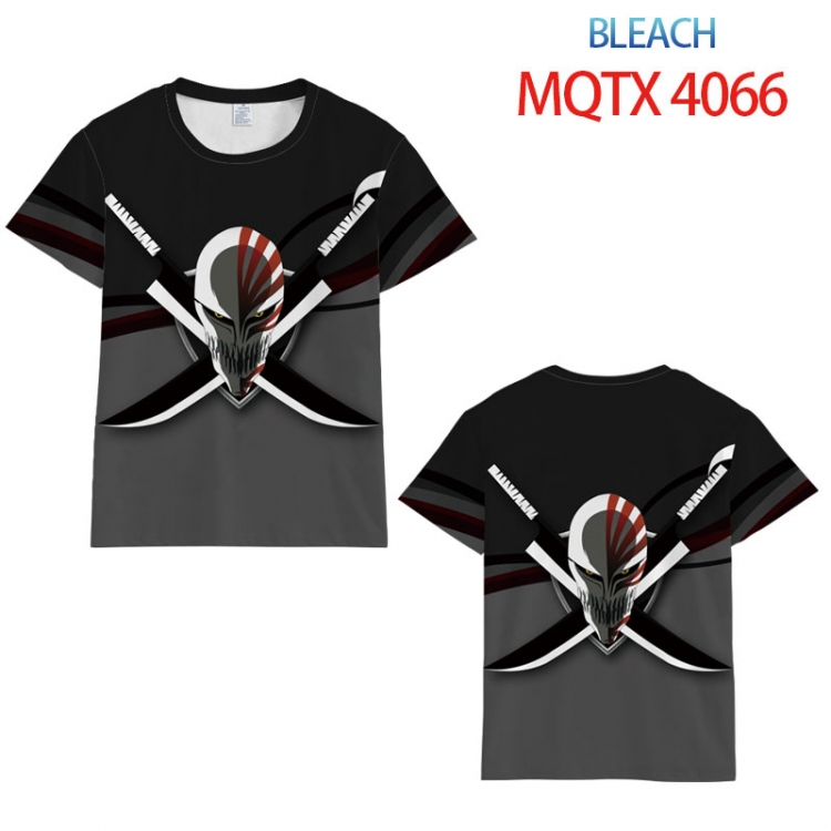 Bleach full color printed short-sleeved T-shirt from 2XS to 5XL  MQTX-4066