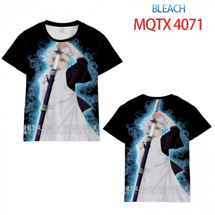 Bleach full color printed short-sleeved T-shirt from 2XS to 5XL MQTX-4071