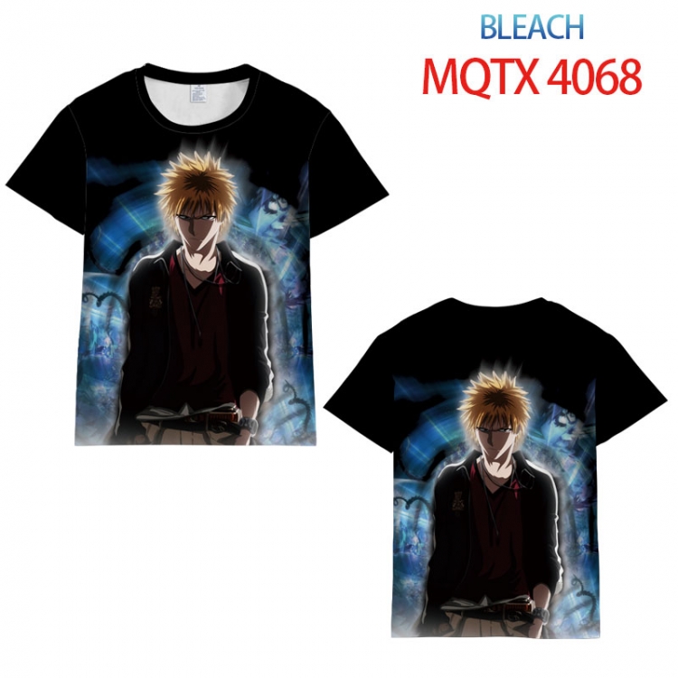 Bleach full color printed short-sleeved T-shirt from 2XS to 5XL MQTX-4068